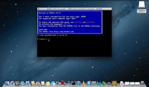 DOSBox on Mac