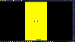 cant get into snapchat on bluestacks