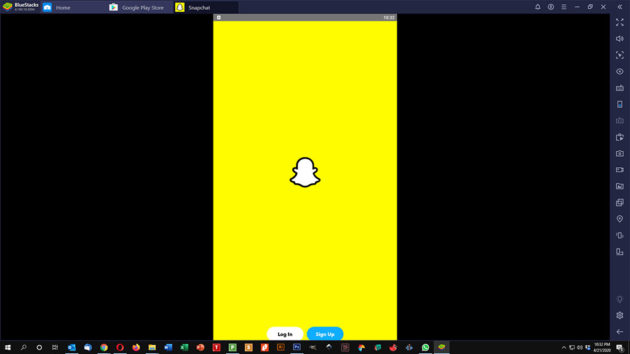 Use Snapchat on PC and Mac - Snapchat Running on Bluestacks