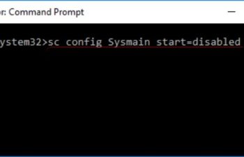 Config Sysmain Start