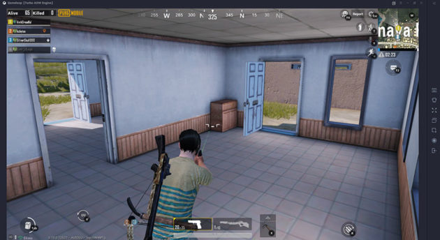 pubg game play on gameloop on windows 10 PC