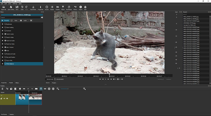 shotcut video editor for windows pc & mac